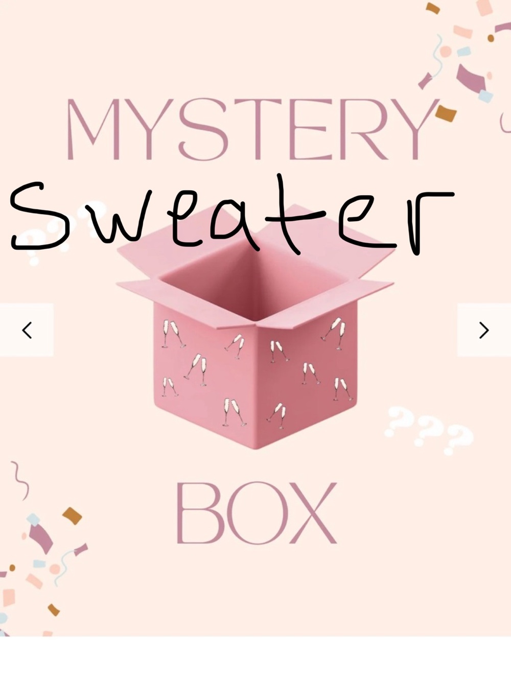 Mystery Sweater Box - Women's mix size NWT  and like new